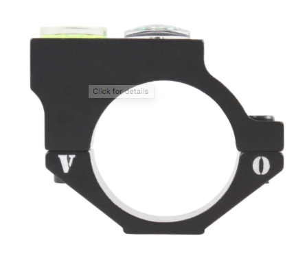 Tac Vector 25.4 mm acd bubble level ring and compass