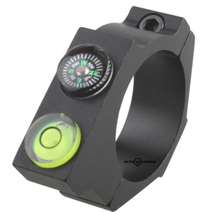 Tac Vector 30mm offset bubble ring with compass