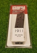 Springfield 1911 magazines 9 rnd SS